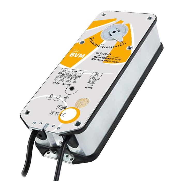 Привод BLF230-15 для противопожарных клапанов