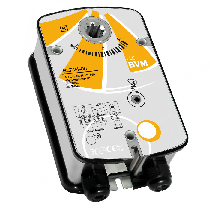 Привод BLF24-05 5 Нм 24 В