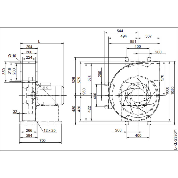 Вентилятор центробежный Ziehl-Abegg RG56T-2DN.I7.3R img 4