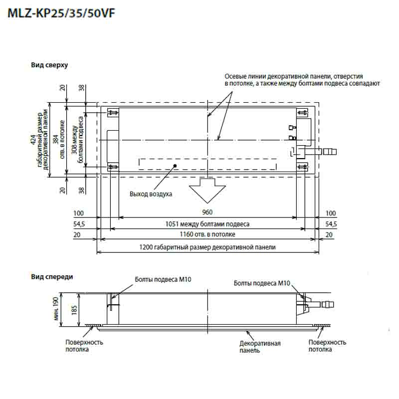 Кондиционер Mitsubishi Electric MLZ-KP35VF img 4