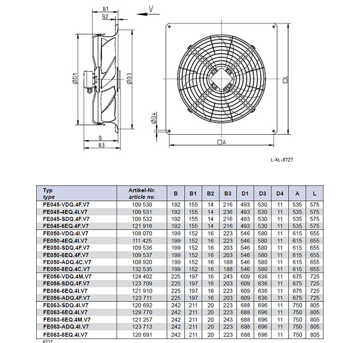 Вентилятор осевой Ziehl-Abegg FE045-4EQ.4I.A7 img 1