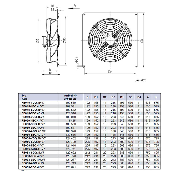 Вентилятор осевой Ziehl-Abegg FE050-6EK.4F.V7 img 1