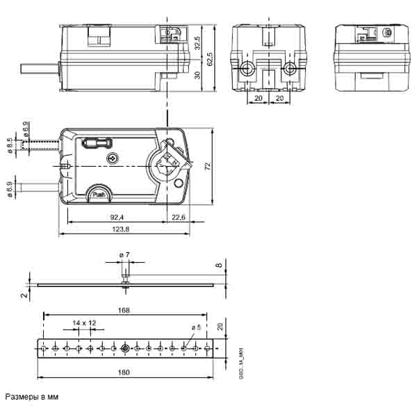 Привод Siemens GSD166.1A (2 Нм/ 24 В) img 3