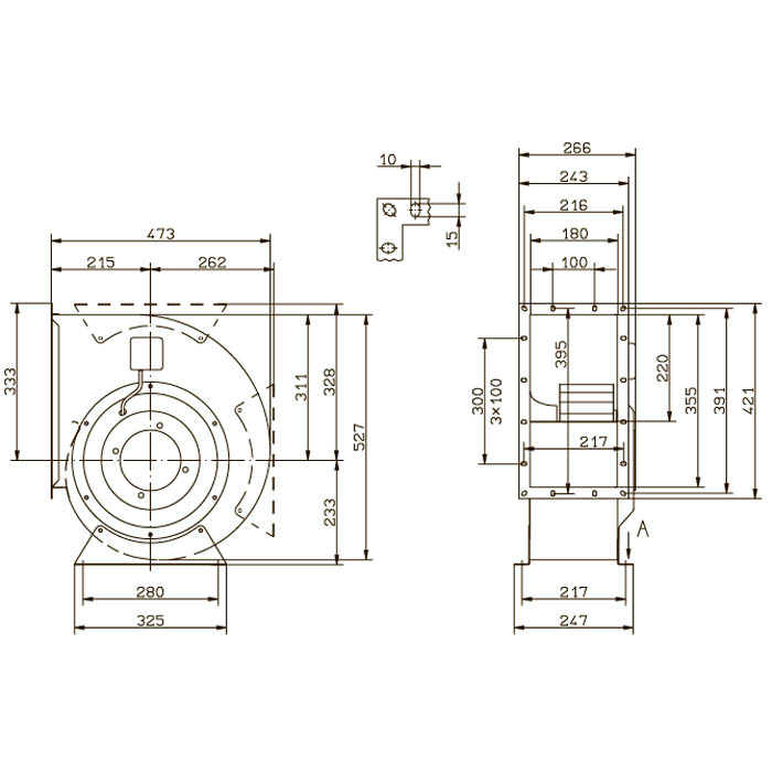 Вентилятор центробежный Ziehl-Abegg RG28P-4DK.6F.1R img 2