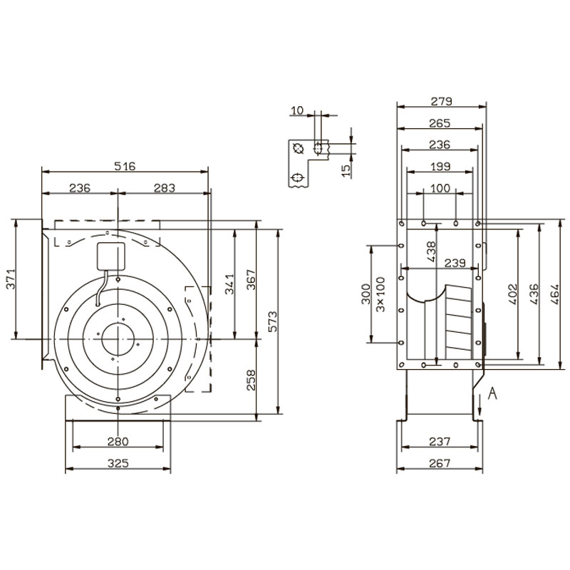 Вентилятор центробежный Ziehl-Abegg RG31A-VDK.2C.1R img 2