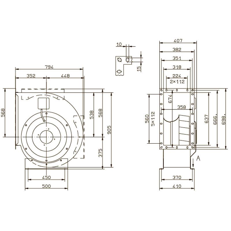 Вентилятор центробежный Ziehl-Abegg RG50A-4EK.6N.1R img 2