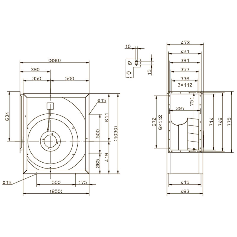 Вентилятор центробежный Ziehl-Abegg RG56A-VDK.7M.1R img 2