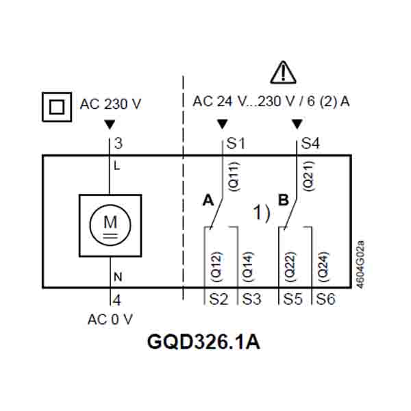 Привод Siemens GQD326.1A (2 Нм/ 230 В) img 4