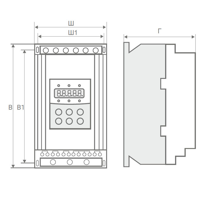 Устройство плавного пуска SBI-55/110-04 img 4