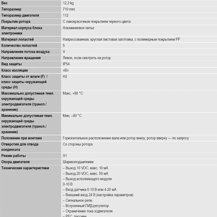 Осевой вентилятор Ebm-Papst A3G710-AU23-03 img 3