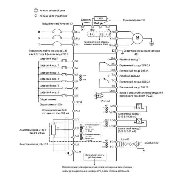 Преобразователь частоты LCI-G22/P30-4В (22 кВт/380 В) img 1