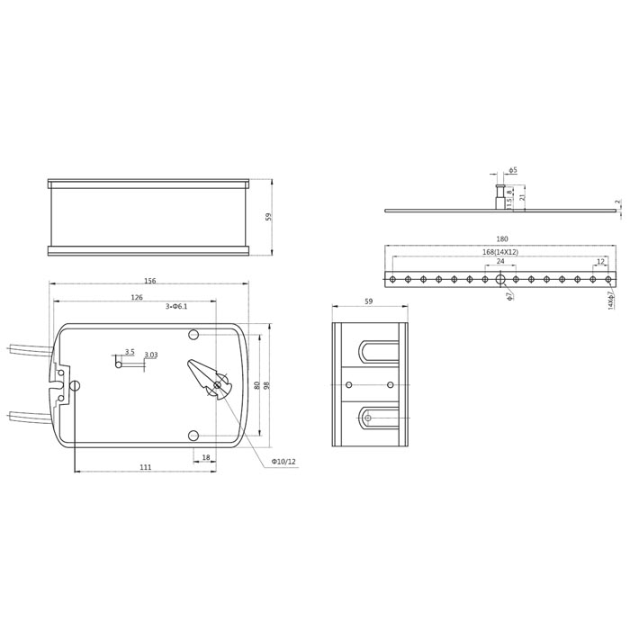 Электропривод Dastech FR-05N24ST img 4