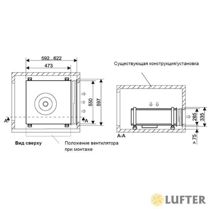 Канальный вентилятор EbmPapst 46MXAC40RD-B6090A img 4