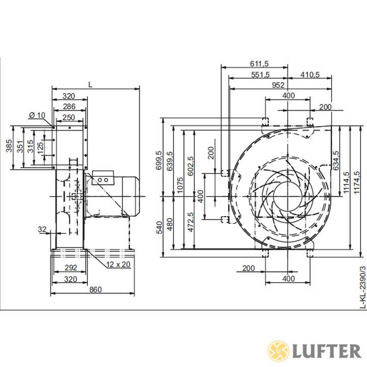 Вентилятор центробежный Ziehl-Abegg RG63T-4DN.E5.3R img 4