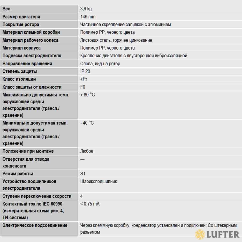 Центробежный вентилятор EbmPapst D2E146-HT67-31 img 2