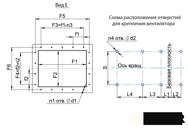 Радиальный вентилятор ВР 12-26 № 2,5 (0,75 кВт/3000 об/мин) img 3