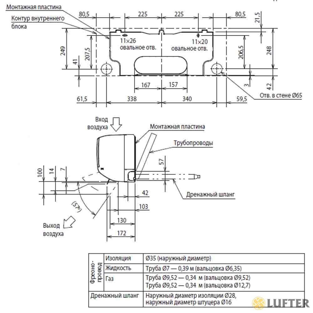 Кондиционер Mitsubishi Electric MSZ-DM35VA/MUZ-DM35VA img 1