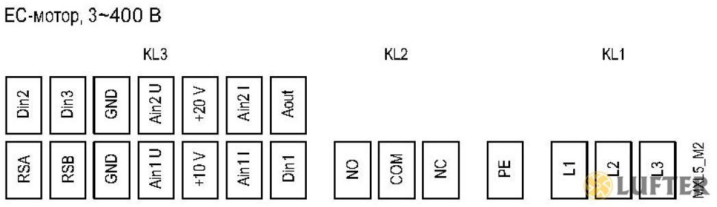 Канальный вентилятор EbmPapst 46MXAC40RD-B6090A img 2