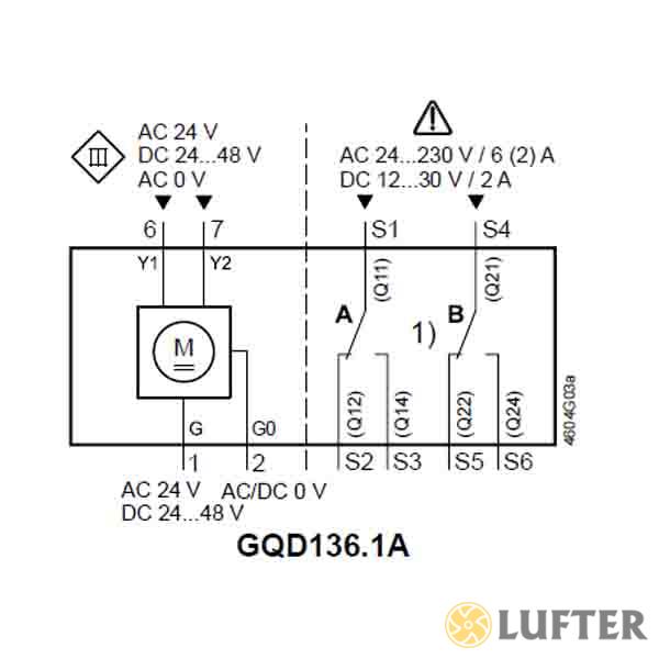 Привод Siemens GQD136.1A (2 Нм/ 24 В) img 4