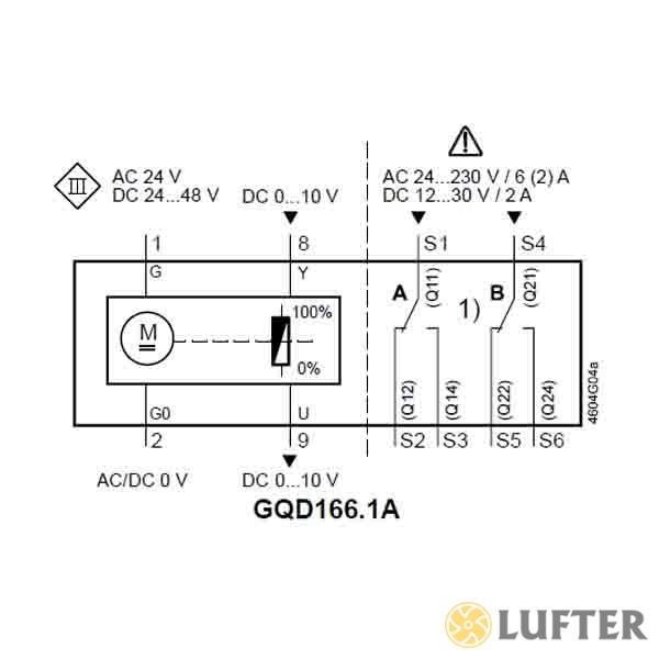 Привод Siemens GQD166.1A (2 Нм/ 24 В) img 4