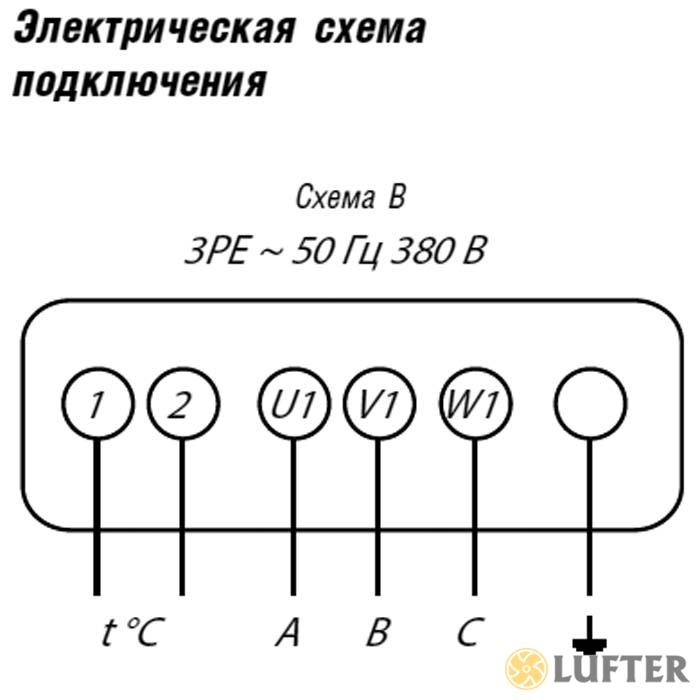 Вентилятор прямоугольный ВКП 60-30-6D img 4