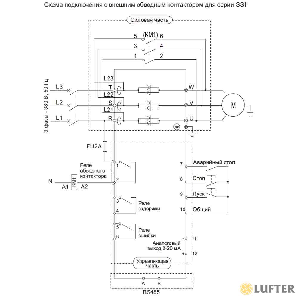 Устройство плавного пуска SSI-90/180-04 img 3