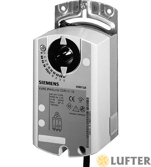Привод Siemens GDB166.1E (5 Нм/ 24 В)