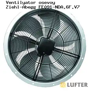 Вентилятор осевой Ziehl-Abegg FE091-NDA.6F.V7