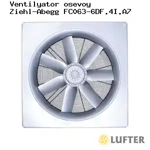 Вентилятор осевой Ziehl-Abegg FC063-6DF.4I.A7