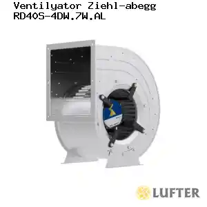 Вентилятор Ziehl-abegg RD40S-4DW.7W.AL