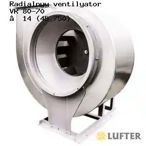 Вентилятор ВР 80-70 №14 (45/750)